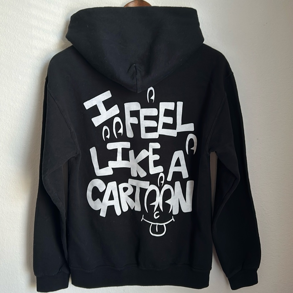Lil Darkie “I feel like a Cartoon” size small hoodie
